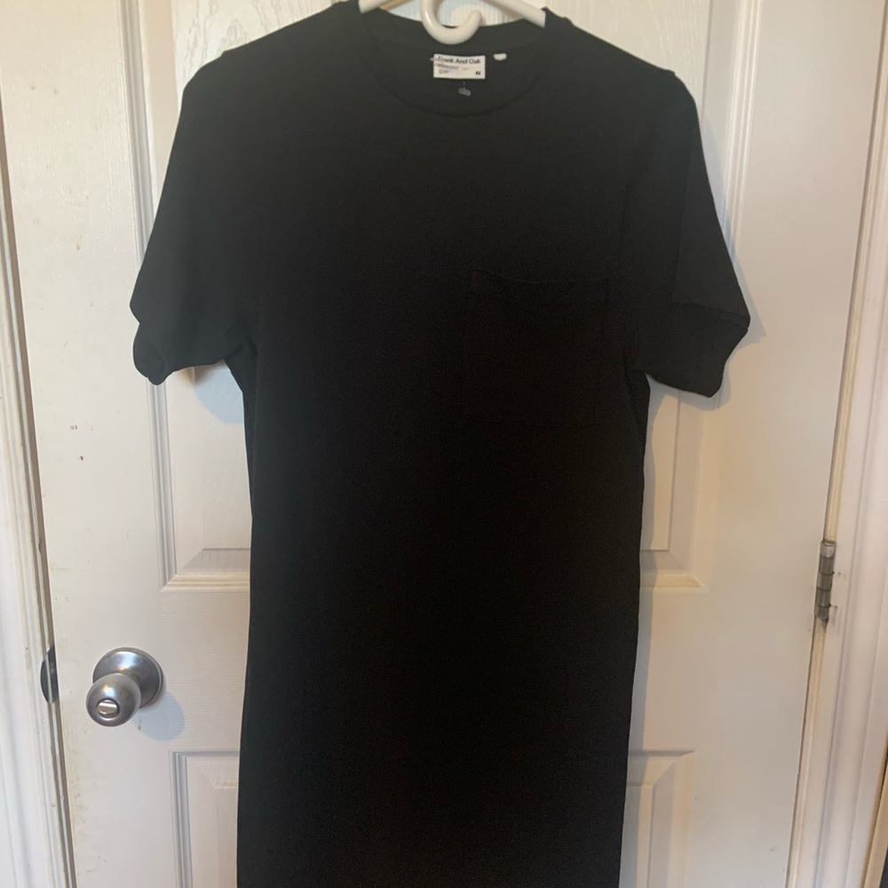 Frank & Oak Black Mini Dress